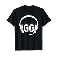 GG Good Game Distressed Funny PC Computer Gamer Gaming T-Shirt