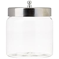 Grafco Glass Sundry Jars with Lids, 4 x 4