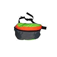 Fanny Pack, Waist Packs Assorted Colors Made in USA. (Gray-orange)