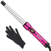 Bed Head Curlipops Clamp-Free Tapered Curling Wand Iron | For Bouncy Curls and Massive Shine (1 in)