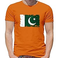 Pakistan Grunge Style Flag - Mens Premium Cotton T-Shirt