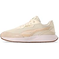 PUMA Women's Runtamed Plus Marble Pristine/Frosted Ivory (393020 01) - 7.5
