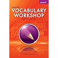 Vocabulary Workshop Enriched Edition Level F Grade 11 by Jerome Shostak (2012-05-03) (Original Version)