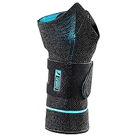 Ossur Formfit Pro Wrist Support - Carpal Tunnel, Tendonitis, Wrist Pain Relief - Adjustable Compression Brace for Left Hand, Orthopedic Aid for Arthritis, Sprains, and Sports Injuries, BLK Left XXL