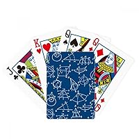 Angle Geometric Mathematical Science Poker Playing Magic Card Fun Board Game