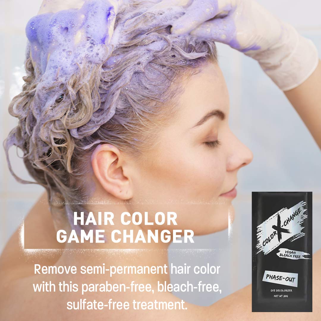 Color X-Change Phase-Out Gentle Dye Decolorizer + Intensive Hair Mask , 2 Count (Pack of 1)