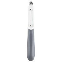 Tovolo Precision Peeler, Non-Slip, Stainless Steel Tip, Dishwasher Safe