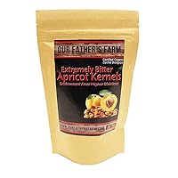Apricot Kernels/Seeds (2 Pounds / 908 grams) Our Father's Farm Extremely Bitter Certified Organic Raw