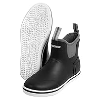 Men’s Fishing Boots, Waterproof Deck Boots Anti-Slip Rubber 3mm Breathable Neoprene Rain boots. Ideal for Fishing and Outdoor Activities