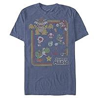 Fifth Sun Men's Big & Tall Mario Collection T-Shirt