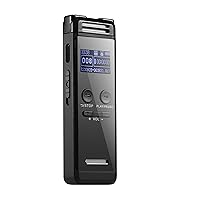 64GB Digital Voice Recorder Mini Voice Recorder Upgraded Small Audio Recorder with MP3&USB Password Protection for Lectures, Meetings, Interviews……