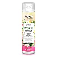 Novex Coconut Oil Conditioner 300ml/ 10.1oz - Infused with Pure 100% Organic Coconut Oil (Nourished Silky Hair)