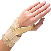 OTC Wrist Support, Occupational Glove, Knit Elastic, Medium (Left Hand)