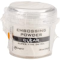 Ranger Embossing Powder, 0.56 Ounce Jar, Clear