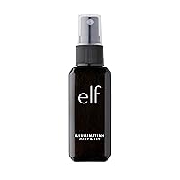 e.l.f. Lumious Mist & Set, Setting Spray To Give Makeup A Lasting, Radiant Finish, Infused With Vitamins A, C & E, Small, 2 Fl Oz