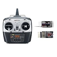 Radiolink T8FB Transmitter and Byme-A Airplane Stabilizer and R8EF Receiver 2.4GHz 8 Channels RC Remote Controller for 3D Fixed-Wing Aircraft Straight Wing Jet and More