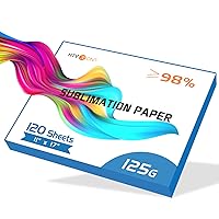 HTVRONT Sublimation Paper 11x17 Inch - 120 Sheets Easy to Transfer Sublimation Paper for T-shirts, Tumblers, Mugs (A3)