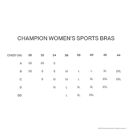 Champion Womens Sports Bra, Compression, Moisture Wicking, High-Impact Sports Bra for Women