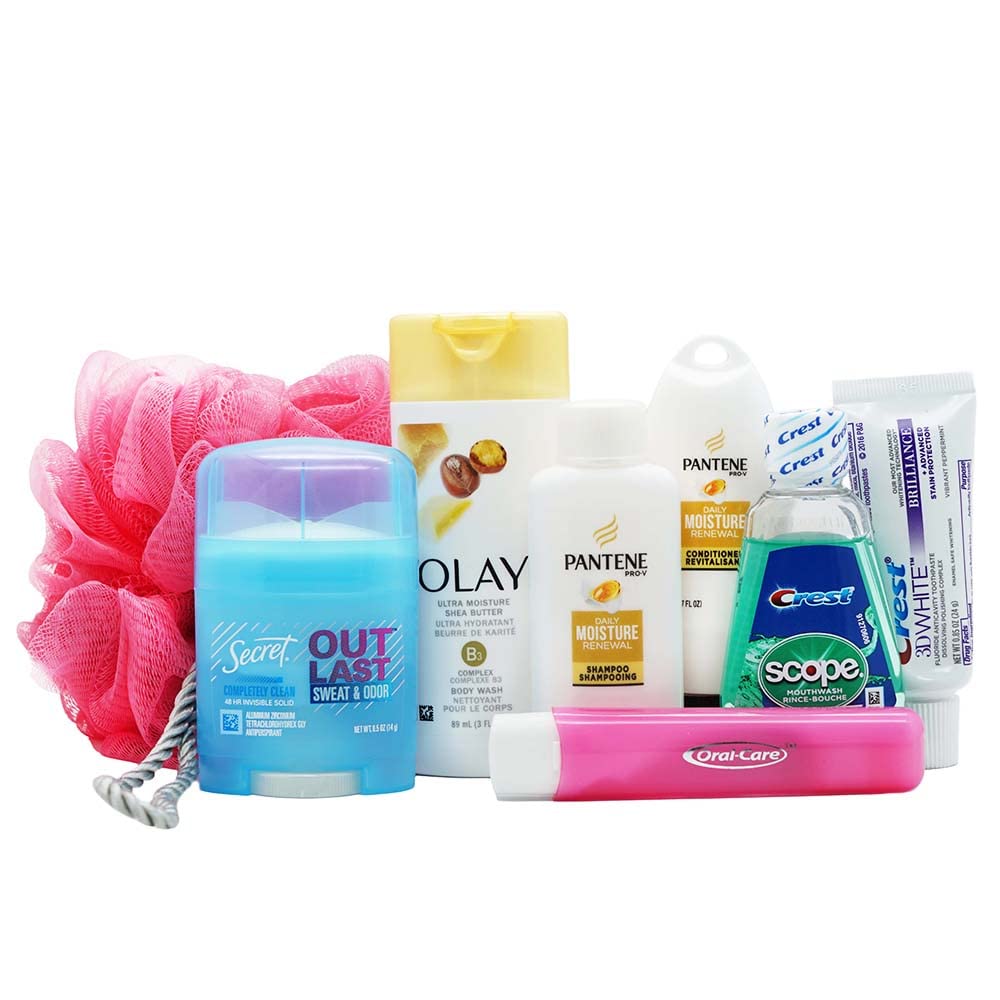 Handy Solutions 9 Piece Resealable Women's Travel Kit
