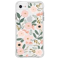 Rifle Paper Co. - Case for iPhone SE (Fits 2020 and 2022 Devices) - Compatible with iPhone 7 and iPhone 8 - Floral Design - 4.7 Inch - Wild Flowers