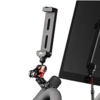 TFD Tablet Mount (5” to 10” Wide Fit) - Fits All Major Brands - Compatible with Ipad, Samsung, Google, & Other Standard Tablets | Tablet Holder for Truck, Cycling, Treadmill for Home, Work & The Road