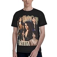 Jenna Ortega T Shirt Men's Casual Tee Summer O-Neck Short Sleeves Clothes