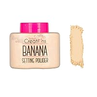 Beauty Creations Banana Setting Loose Powder Minimizes Pores and Fine Lines Matte Finish Long Lasting Natural Face Makeup