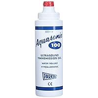 Aquasonic 100 Ultrasonic Gel, 250ml (8.5 Ounce) Dispenser - Each, 8.45 Fl Ounce