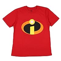 Disney The Incredibles Boys' Superhero Logo Graphic Print Kids Costume T-Shirt