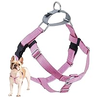 2 Hounds Design Freedom No Pull Dog Harness | Comfortable Control for Easy Walking | Adjustable Dog Harness | Small, Medium & Large Dogs | Made in USA | Solid Colors | 1