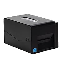 TSC TE200 Desktop Thermal Label Printer for Postage, Shipping Tags, Receipts, Barcodes, Retail, Small Business, School, Home Office, and Stickers, USB Connection, 4 Inch Width
