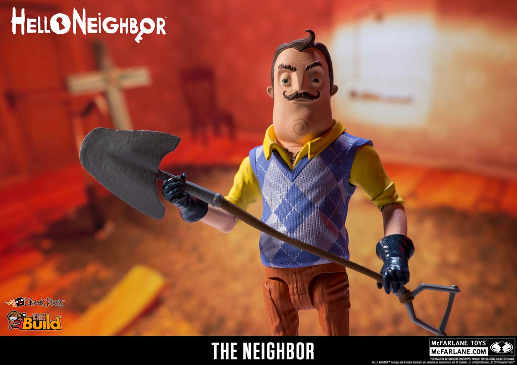 McFarlane Toys Hello Neighbor The Neighbor Action Figure, 144 months to 300 months