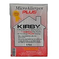 Kirby 204814G Paper Bag, Micron Magic Plus 6 Pk, Brown