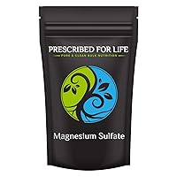 Prescribed for Life Magnesium Sulfate - Heptahydrate USP Grade - Epsom Salt Crystalline Granular, 5 kg