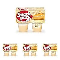 Snack Pack Pie Pudding Cups, Banana Cream, 13 oz (4 ct) (Pack of 4)