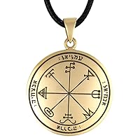 Bronze Third Pentacle of Saturn Talisman for Evocation
