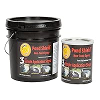 Pond Armor SKU-BLACK-3GA Shield Non Toxic Epoxy, 3-Gallon, Black