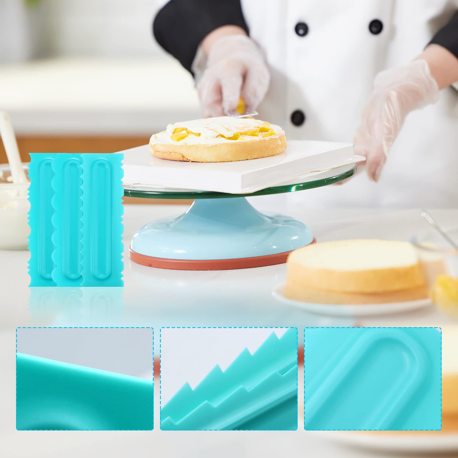 Evil Cake Genius - Fabulous Facets Cake Contour Comb | Buttercream  decorating, Cake decorating, Cake decorating tools