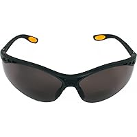 DEWALT DPG59-215C Reinforcer Rx-Bifocal 1.5 Smoke Lens High Performance Protective Safety Glasses with Rubber Temples and Protective Eyeglass Sleeve