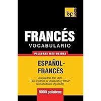 Vocabulario español-francés - 9000 palabras más usadas (Spanish collection) (Spanish Edition)