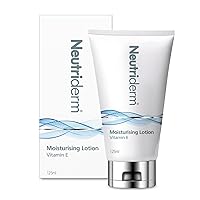Moisturizing Lotion - Moisturizer Face Cream, Hydrating Body Lotion with Vitamin E for Extremely Dry Skin, 125ml (4.2 fl oz)