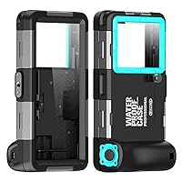 Shellbox for iPhone 13 Pro Waterproof Case for 4.7~6.9 Inch for iPhone Waterproof Case for Snorkeling, [50ft/15m] Snorkeling Phone Case