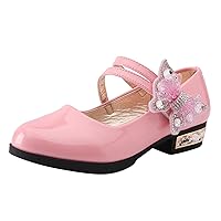 Size Shoe Girl Shoes Small Leather Shoes Single Shoes Children Dance Shoes Girls Performance Size 2 Girls Running Shoes