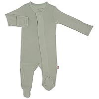 Magnetic Me Footie Pajamas Soft Modal Baby Sleepwear with Quick Magnetic Fastener | Boys and Girls Sleeper Preemie-24 Months