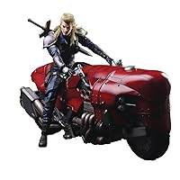 SQUARE ENIX INC Final Fantasy VII Remake: Roche with Motorcycle Play Arts Kai Action Figure