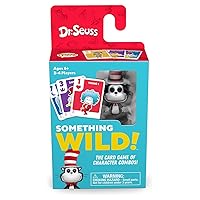 Something Wild! Dr. Seuss with Cat in The Hat Pocket Pop! Card Game for 2-4 Players Ages 6 and Up