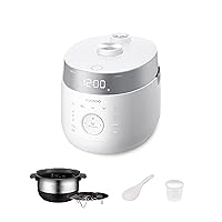 Buffalo Titanium Grey IH SMART COOKER, Rice Cooker and Warmer, 1.8L, 10  cups of rice, Non-Coating inner pot, Efficient, Multiple function,  Induction Heating (10 cups) 