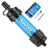 Sawyer Products Mini Water Filtration System + Permethrin Insect Repellent for Clothing, Gear & Tents, 24-Ounce + Premium Insect Repellent with 20% Picaridin, Pump Spray, 4-Ounce