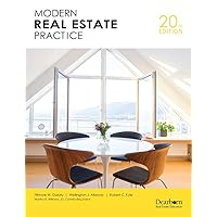 Dearborn Modern Real Estate Practice, 20th Edition (Paperback) – Comprehensive Real Estate Guide on Law, Regulations, and Principles Dearborn Modern Real Estate Practice, 20th Edition (Paperback) – Comprehensive Real Estate Guide on Law, Regulations, and Principles Paperback