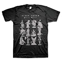 Sleep Token Men's Invert T-Shirt Black | Officially Licensed Merchandise